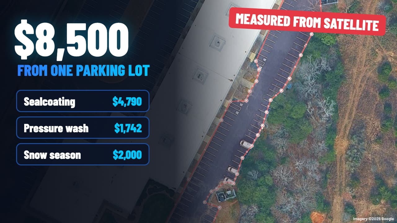 How to Estimate Jobs From Satellite Images: Measure One Lot, Bid It 3 Ways (SurfaceMeasure)